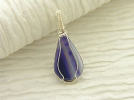 Purple Onyx Pendant