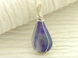 Purple Onyx Pendant
