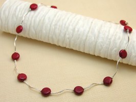 Rosy Ripple Necklace