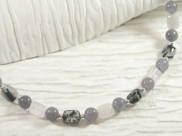 Shades Of Quartz Necklace
