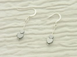 Shining Hearts Drop Earrings