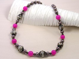 Shocking Mink Necklace