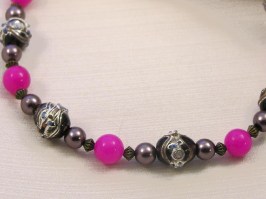 Shocking Mink Necklace