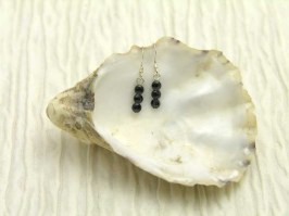 Spinel Coin Earrings