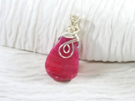 Strawberry Ice Pendant
