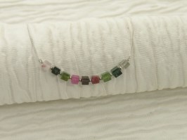 Tourmaline Bar Necklace