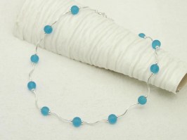 Turquoise Ripple Necklace