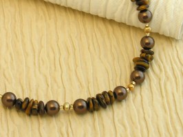 Velvet Chocolate Necklace