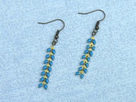 Wheat Chain Earrings