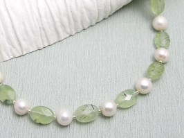 White Moss Necklace