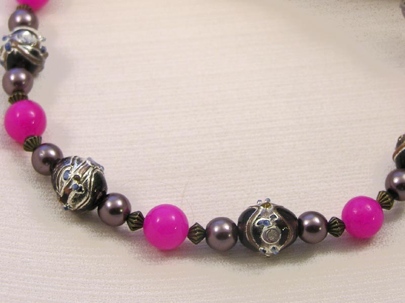 Shocking Mink Necklace