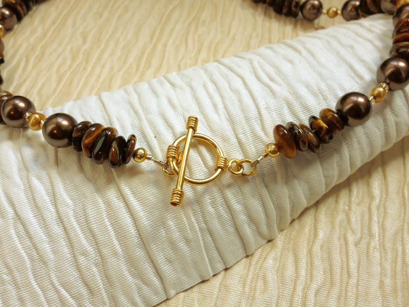 Velvet Chocolate Necklace